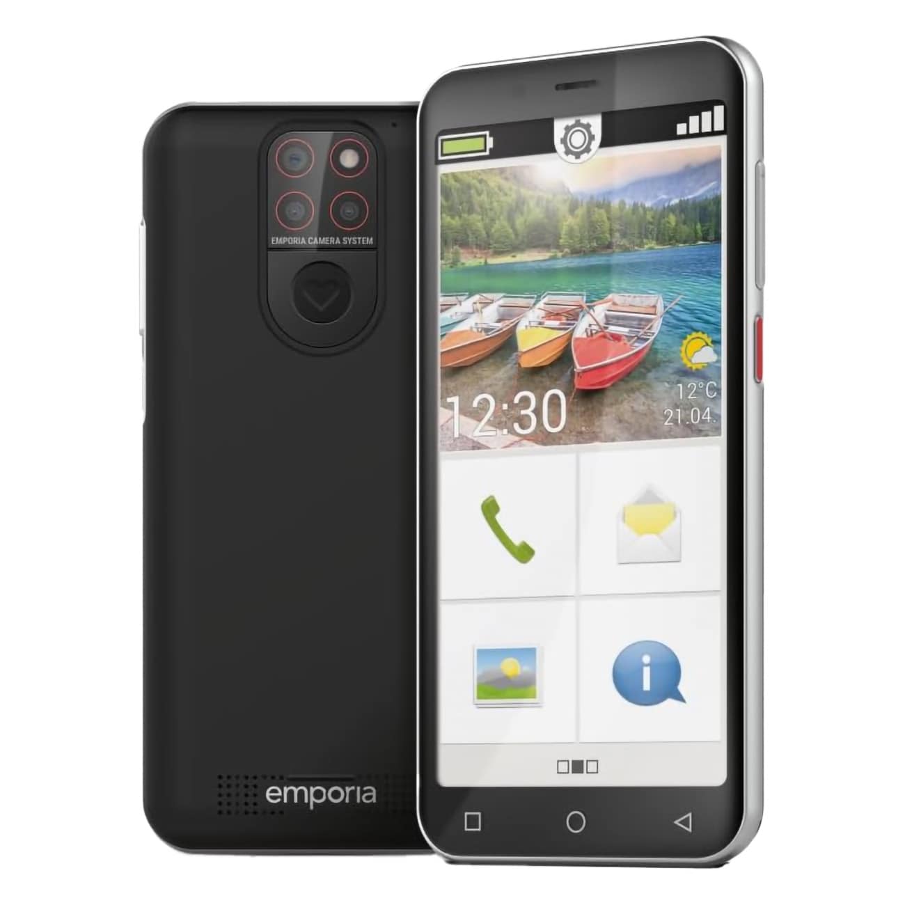 Emporia SMART.5 mini schwarz Senioren-Telefon - Bild 1