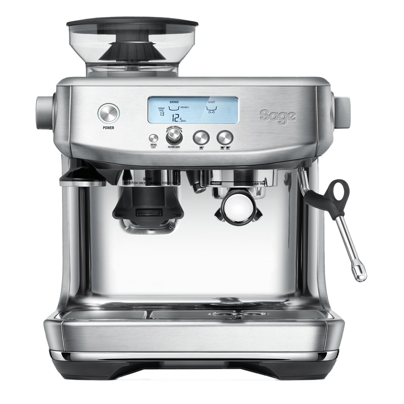 Sage The Barista Pro schwarz Siebtr&auml;germaschine - Bild 1