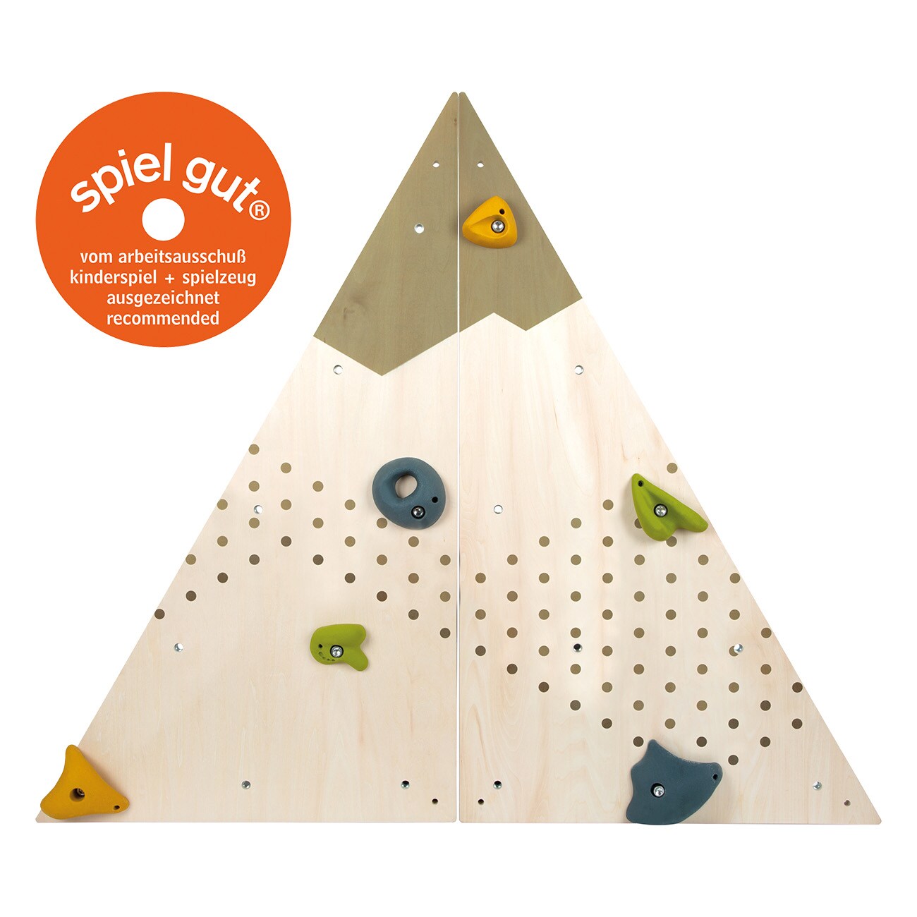 Smallfoot Kletterwand 2er Set Adventure 12310 Mehrfarbig Kletterger&uuml;ste - Bild 1