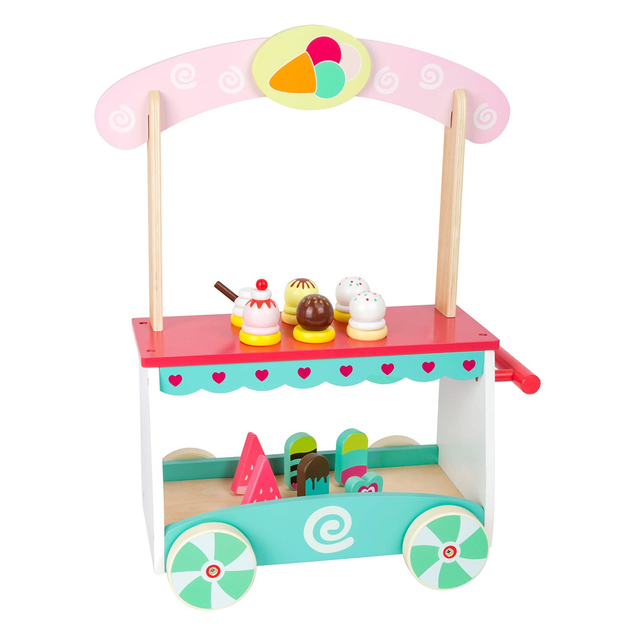 Smallfoot Eiswagen 11065 Mehrfarbig Kaufladen - Bild 1