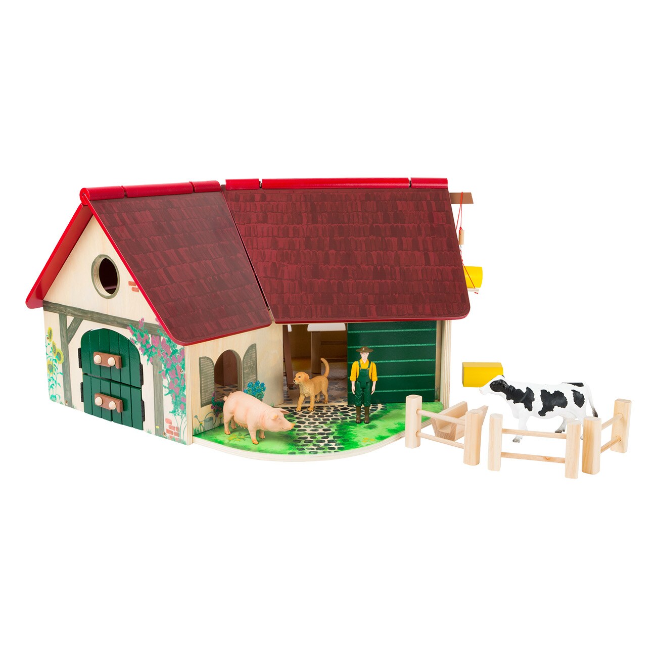 Smallfoot Woodfriends Bauernhof 11005 Mehrfarbig Kinderbauernhof - Bild 1