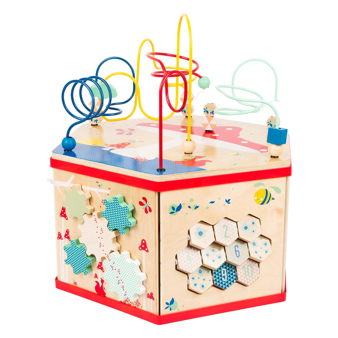 Smallfoot Motorikw&uuml;rfel XL Move it! 11051 Mehrfarbig Motorikw&uuml;rfel - Bild 1