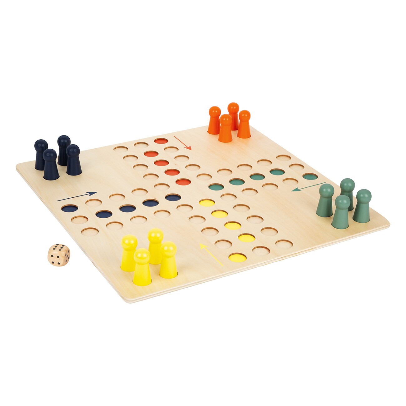 Smallfoot Ludo XL (11783) Mehrfarbig Spiel - Bild 1