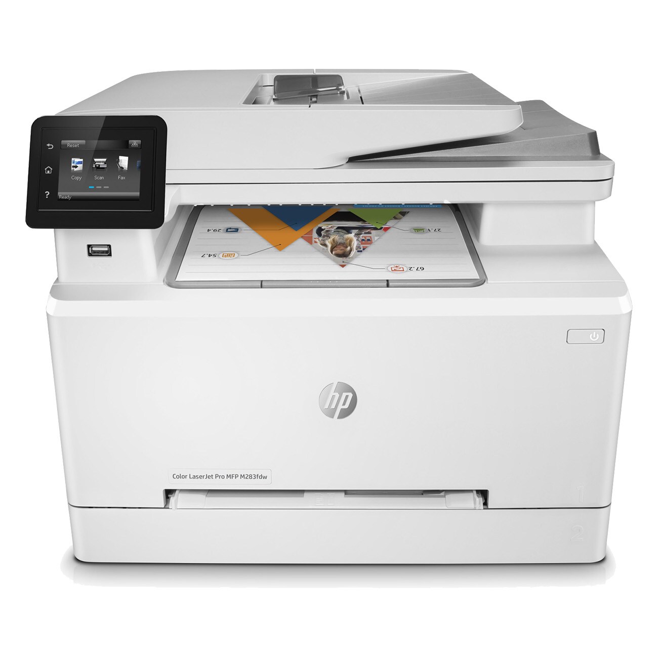 HP Color LaserJet Pro MFP M283fdw wei&szlig; Laserdrucker - Bild 1