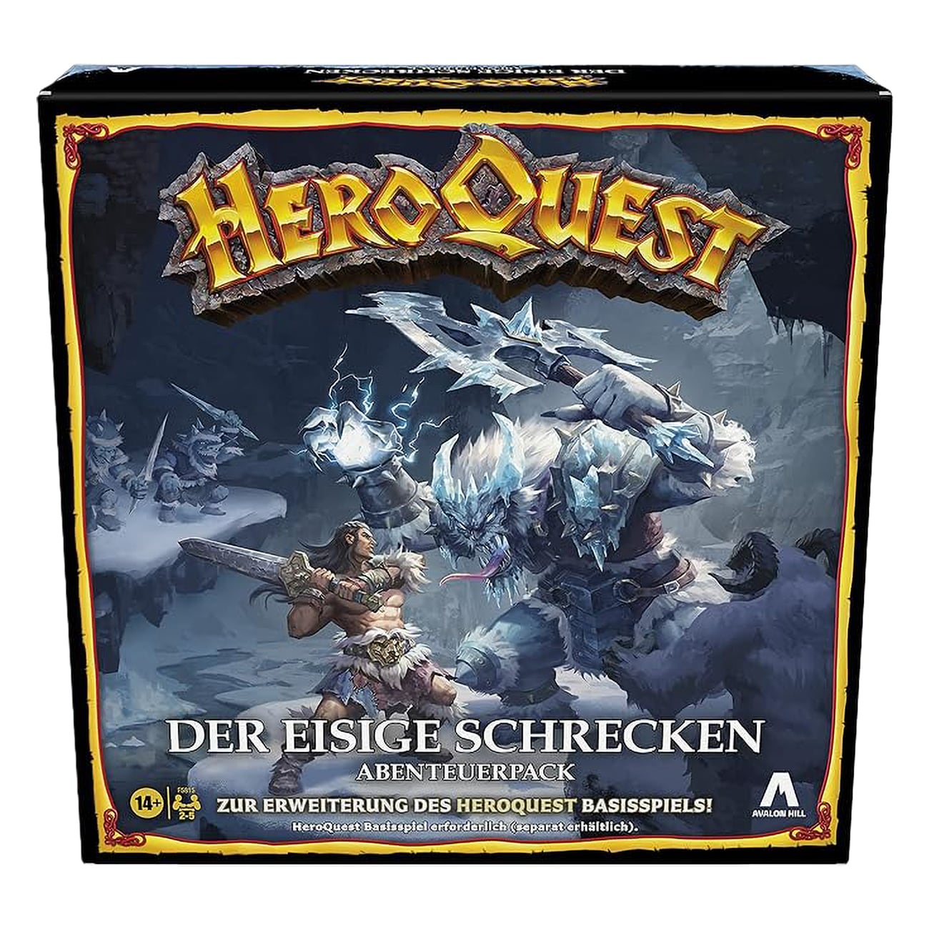 Hasbro HeroQuest Avalon Hills Der eisige Schrecken Mehrfarbig Spiel - Bild 1