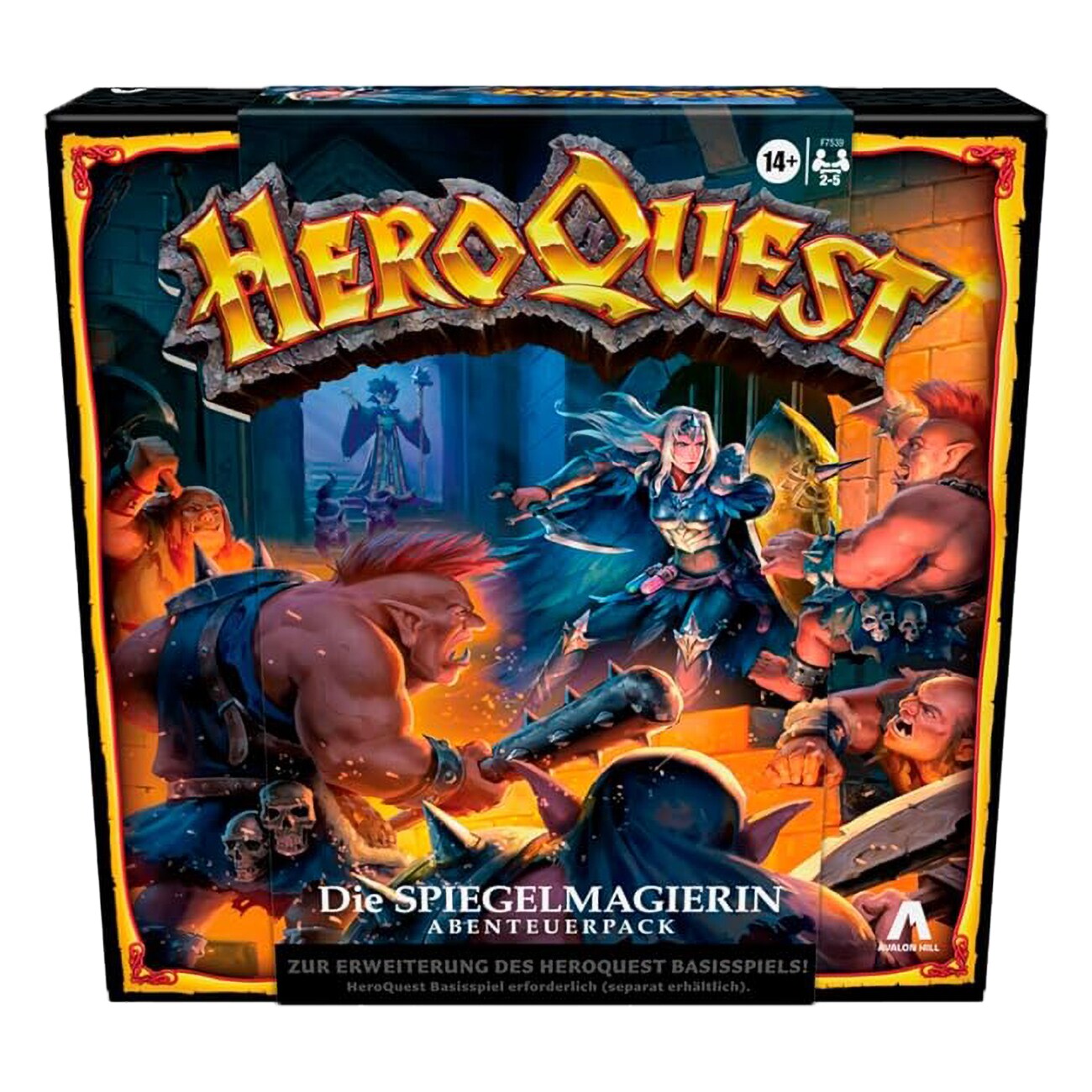 Hasbro HeroQuest Die Spiegelmagierin Expansion Mehrfarbig Spiel - Bild 1