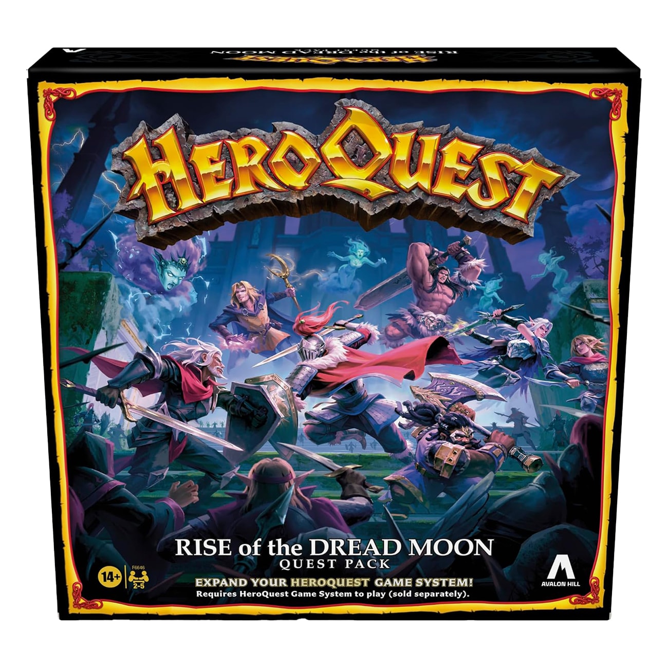 Hasbro HeroQuest - Rise of the Dread Expansion (EN) Mehrfarbig Spiel - Bild 1