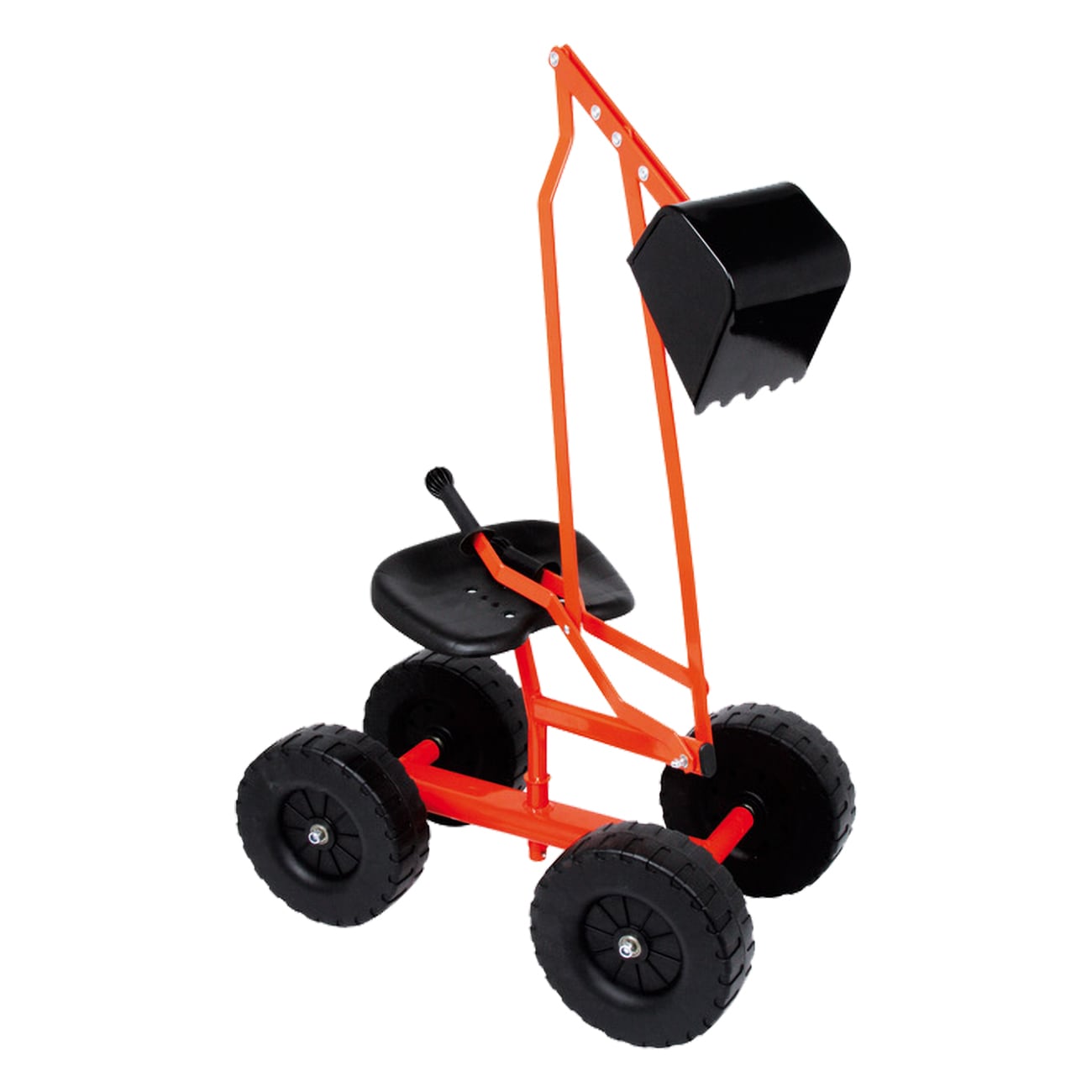 Small Foot Bagger mit R&auml;dern rot Spielzeug-Bagger - Bild 1