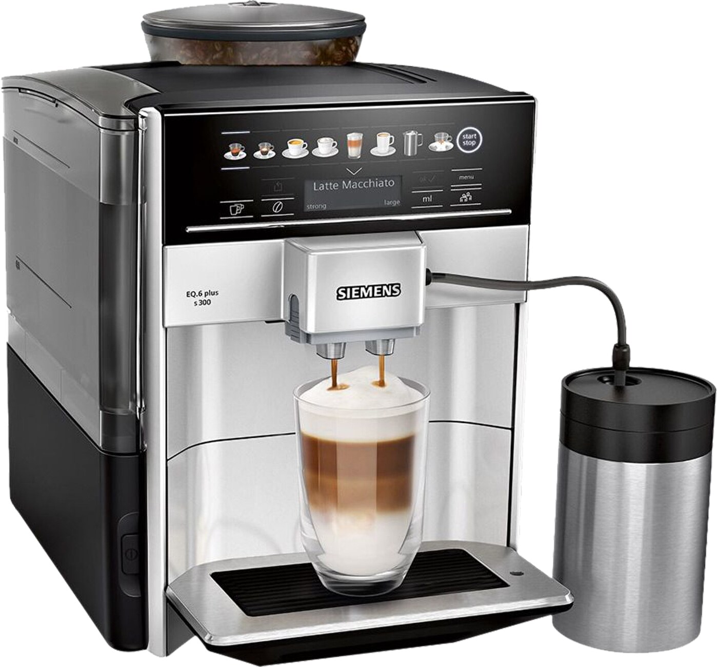 Siemens TE653M11RW silber Kaffeevollautomat - Bild 1