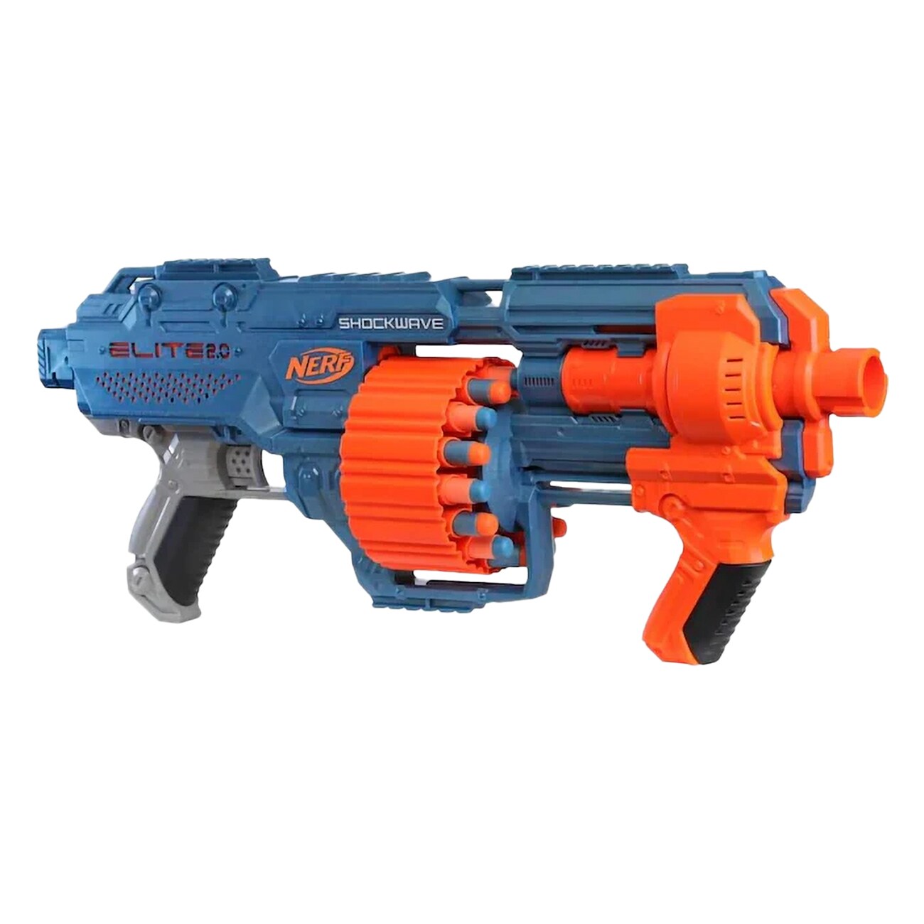 Nerf Elite 2.0 Shock Wave RD-15 blau Spielzeugwaffen - Bild 1