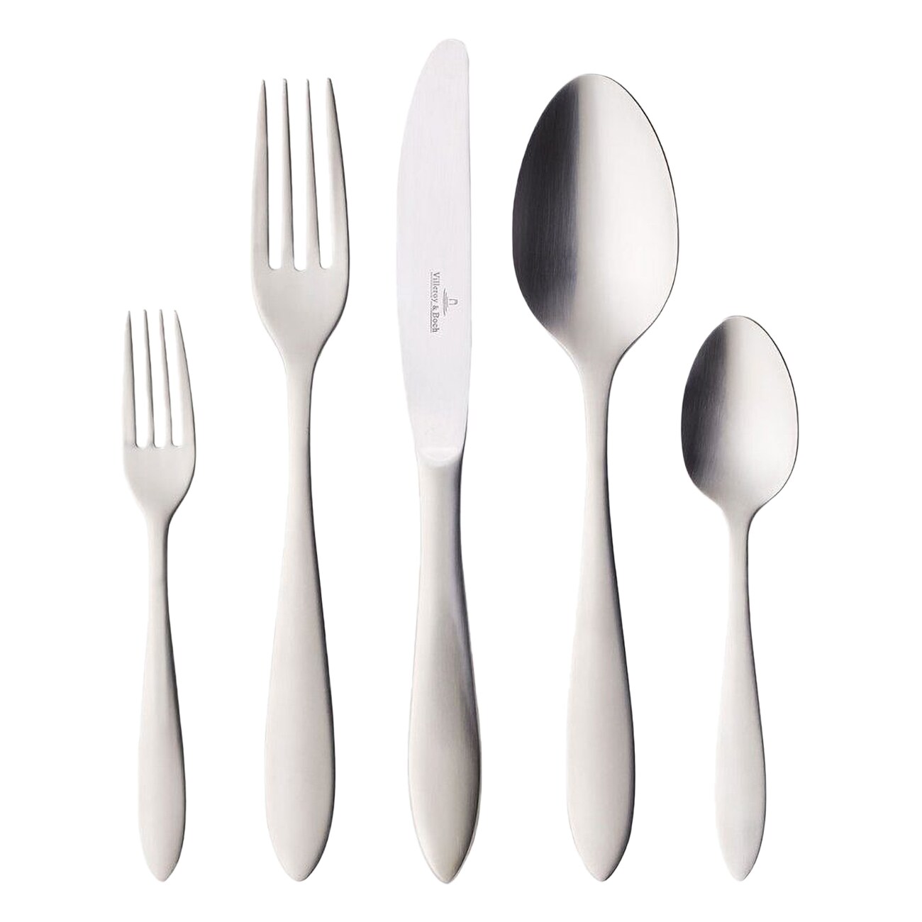 Villeroy & Boch Arthur 30tlg. matt silber Besteckset - Bild 1