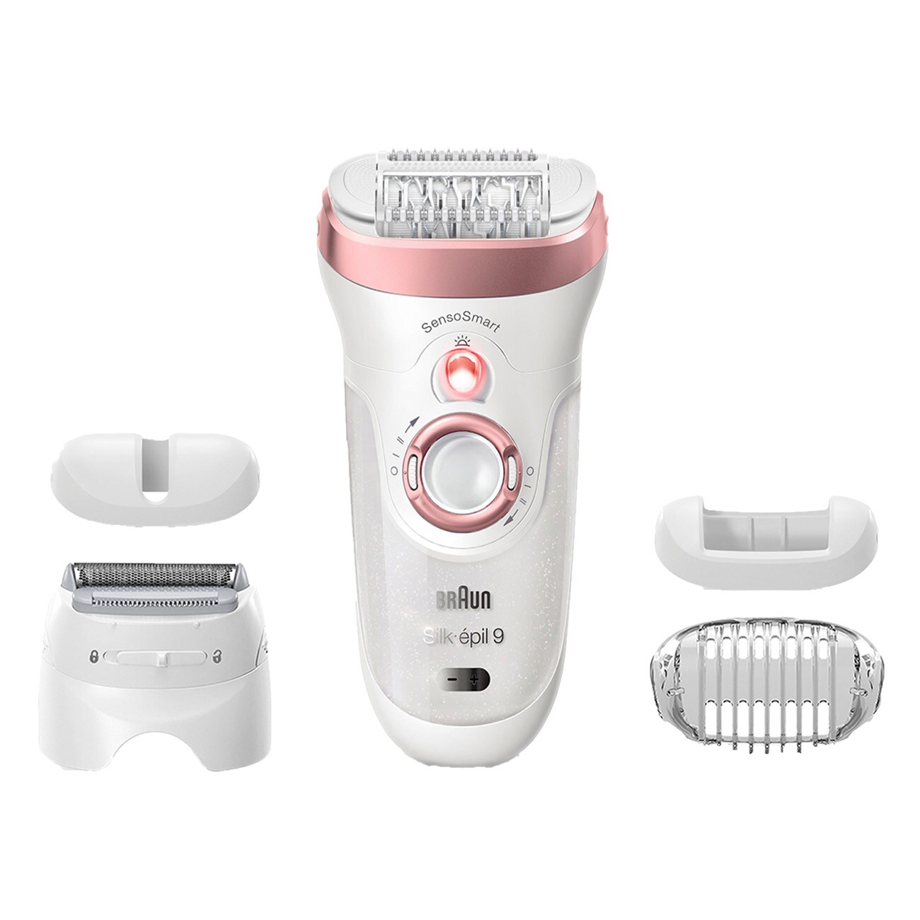 Braun Silk-épil 9 9-725 weiß Epilierer