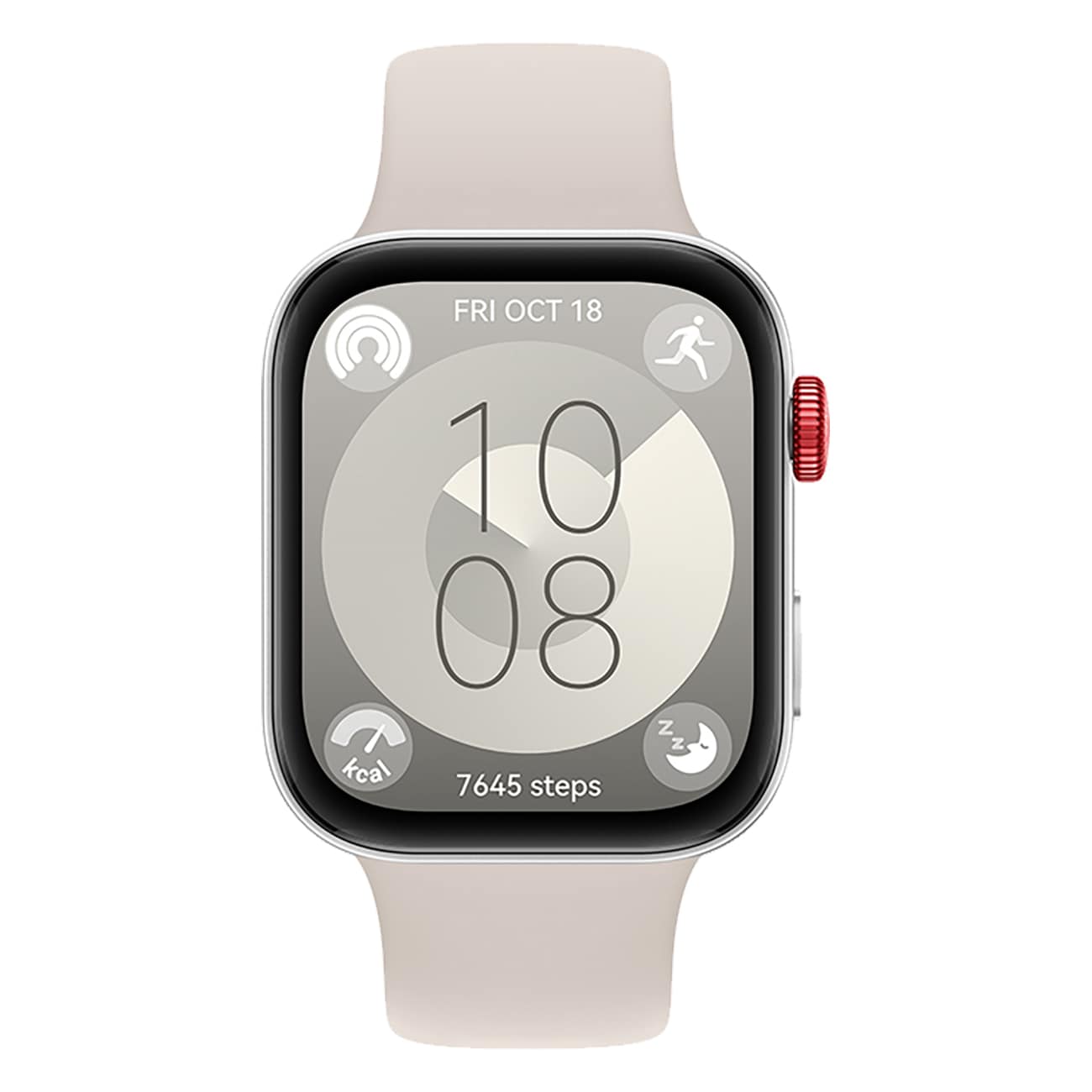 Huawei Watch Fit 3 Solo-B09S Mondwei&szlig; wei&szlig; Smartwatch - Bild 1