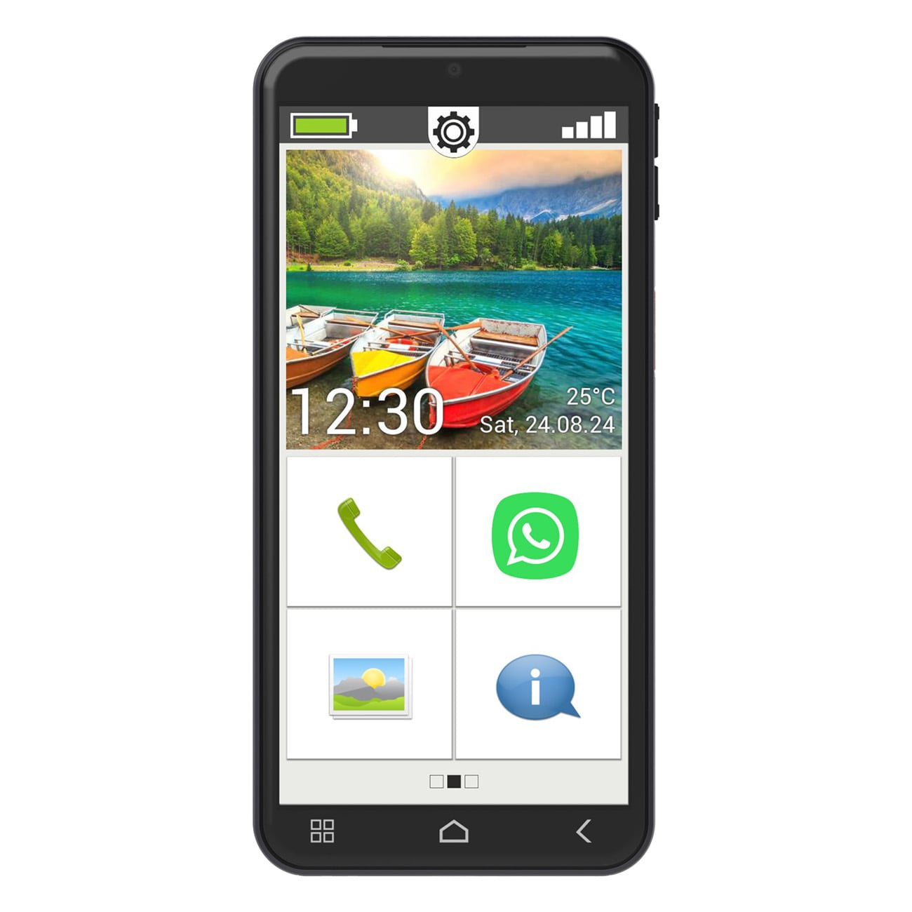 Emporia SMART.6lite schwarz Senioren-Telefon - Bild 1