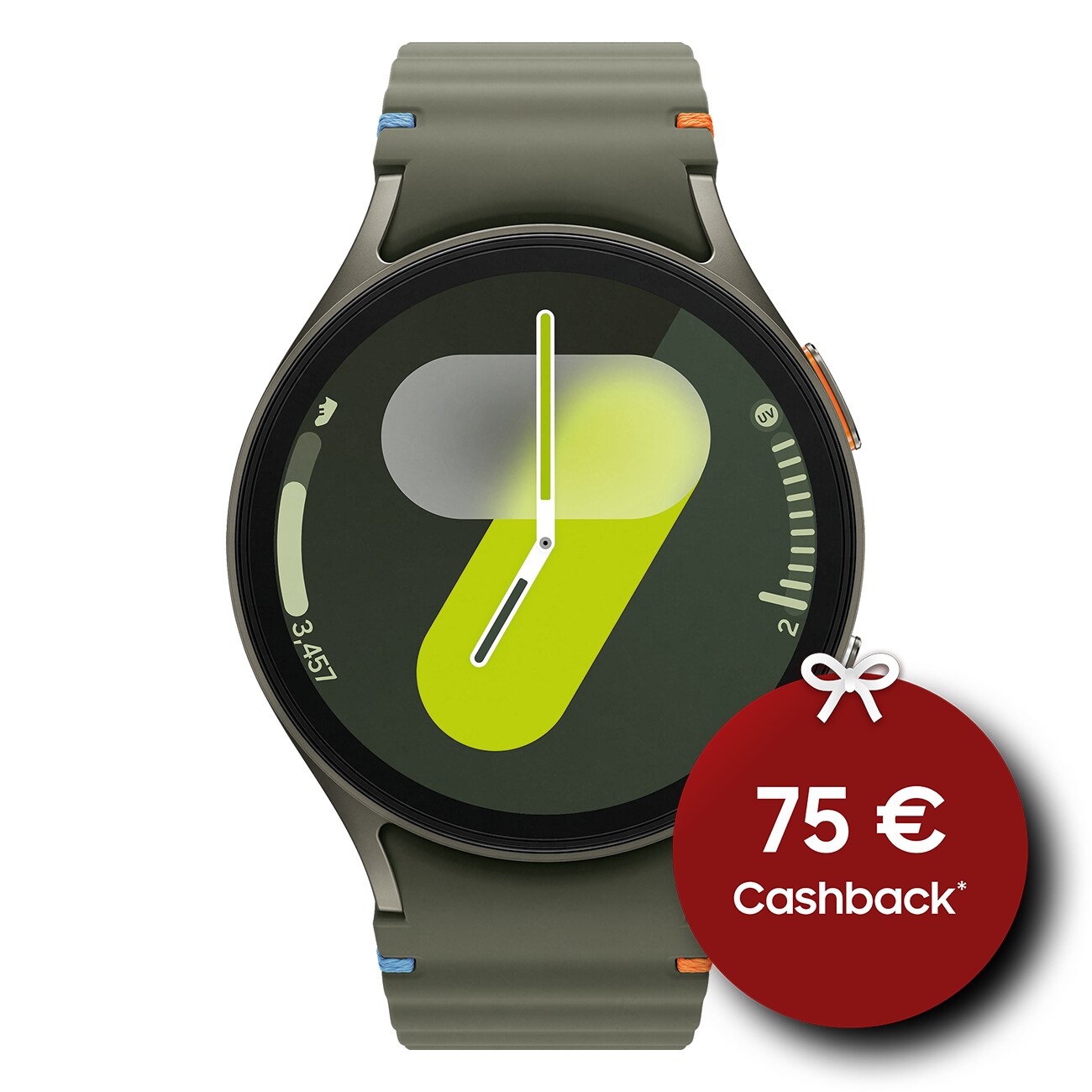 Samsung Galaxy Watch 7 40 mm gr&uuml;n Smartwatch - Bild 1