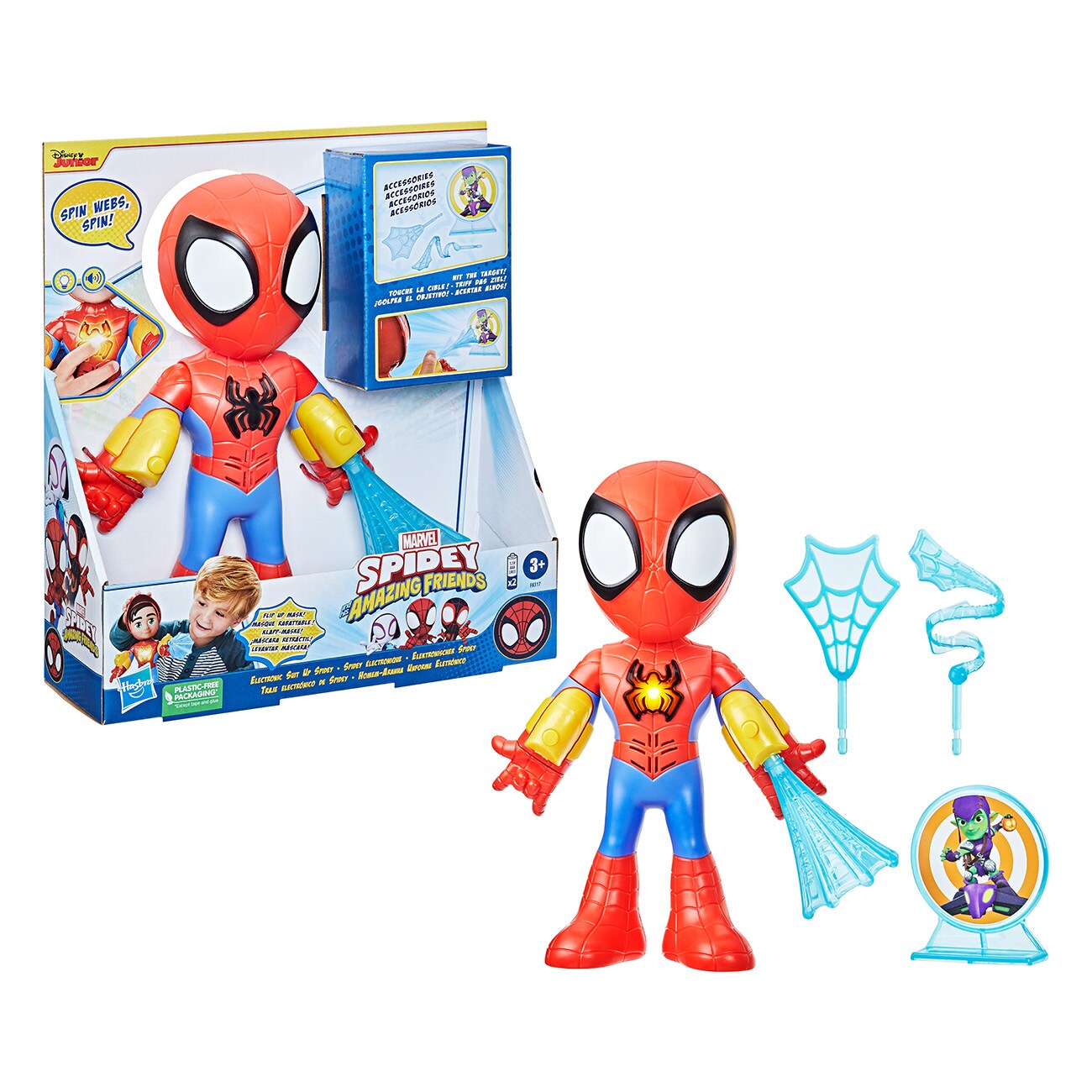 Hasbro Marvel Spidey and His Amazing Friends Mehrfarbig Spielfigur - Bild 1