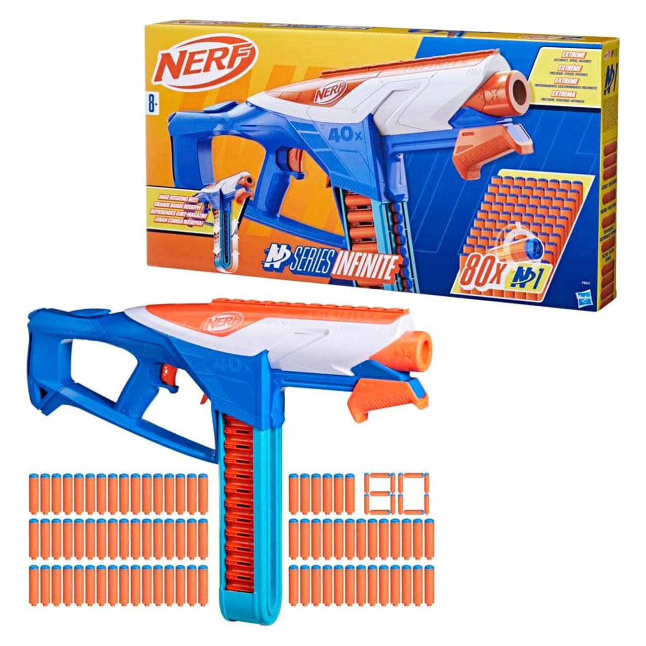 Nerf N SERIES INFINITE Mehrfarbig Spielzeugwaffen - Bild 1