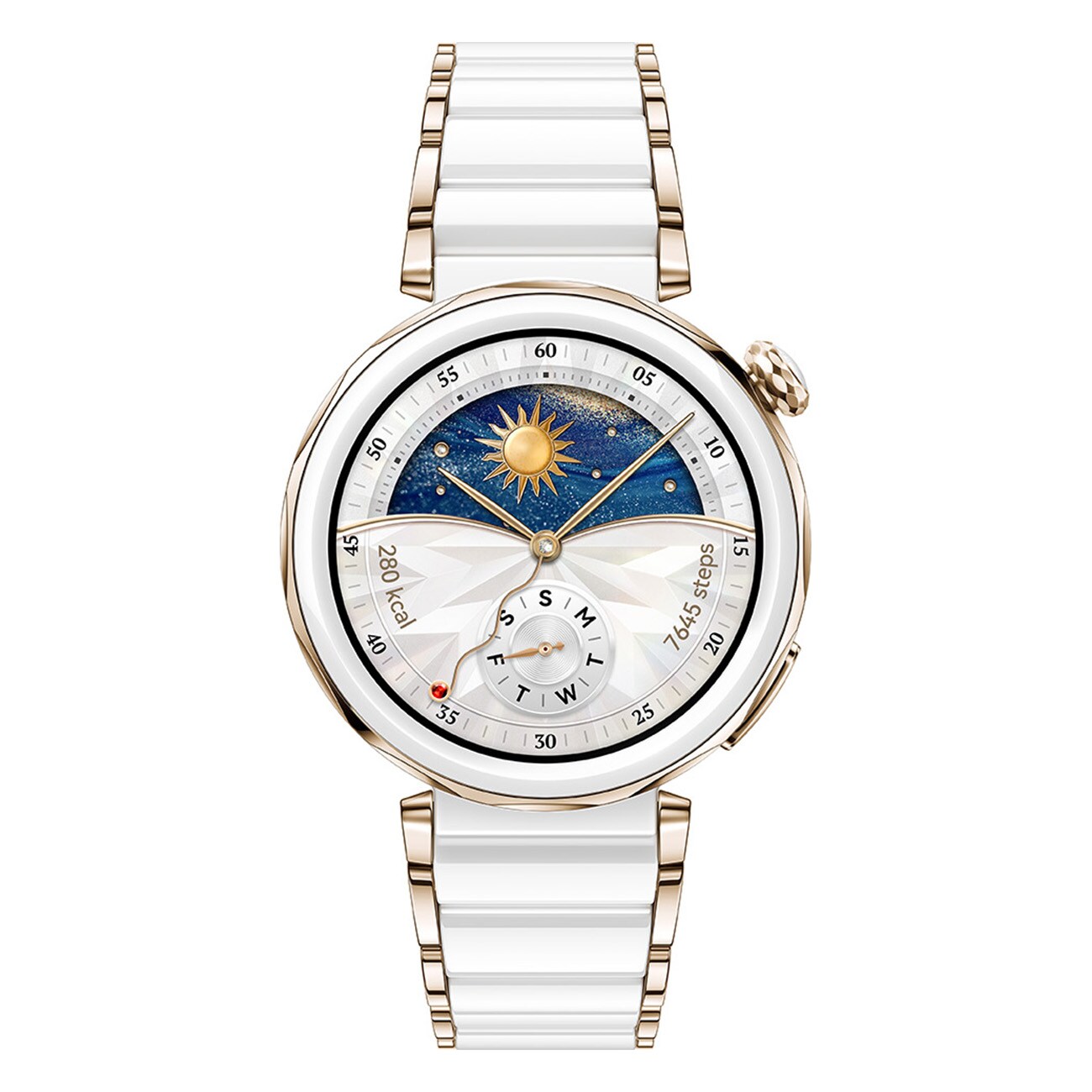 Huawei Watch GT 5 PRO 42MM White Ceramic Smartwatch - Bild 1