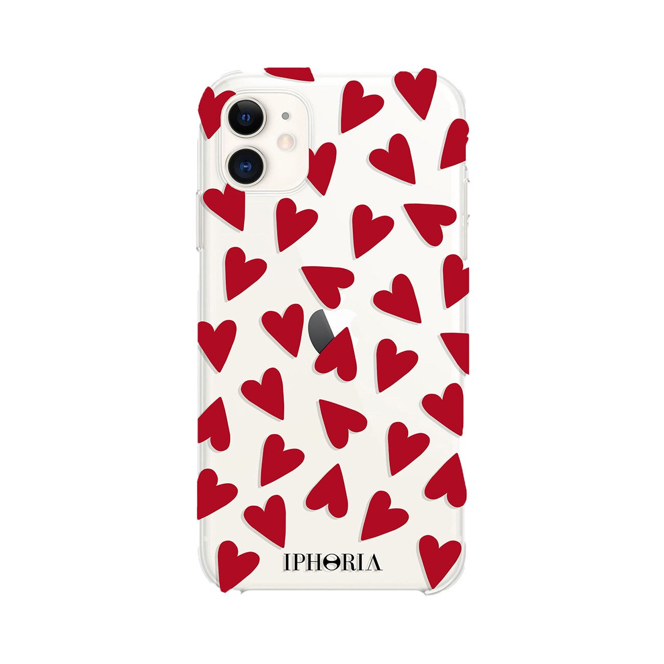 Iphoria Classic Case Hearts transparent Handyh&uuml;lle - Bild 1