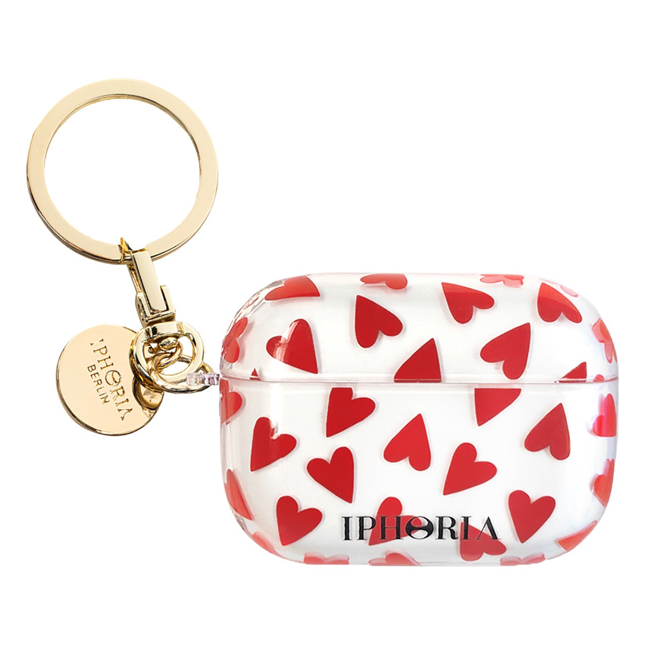 Iphoria AirPod Case with Keychain 3 Gen rot Case/Cover/H&uuml;lle - Bild 1