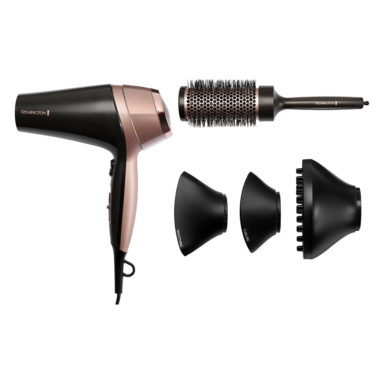 Remington Curl & Straight Confidence D5706 rose Haartrockner - Bild 1