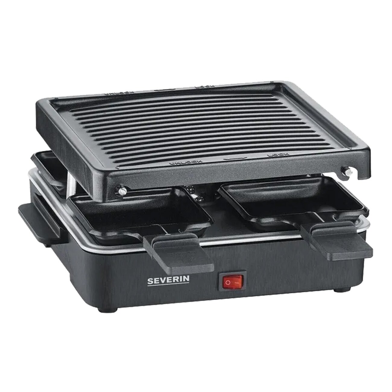Severin RG 2370 schwarz Raclette - Bild 1