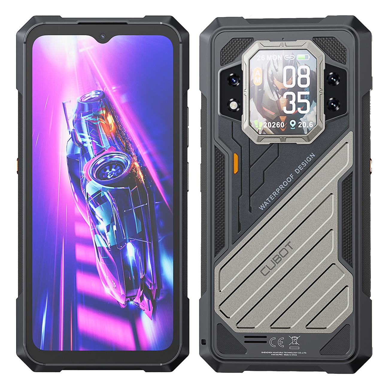 Cubot KINGKONG X 256GB 5G schwarz Smartphone - Bild 1