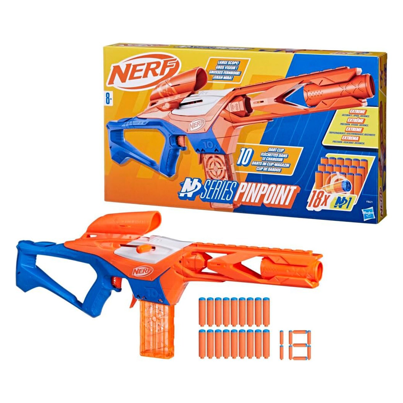 Hasbro Nerf n Series PinPoint Mehrfarbig Spielzeugwaffen - Bild 1