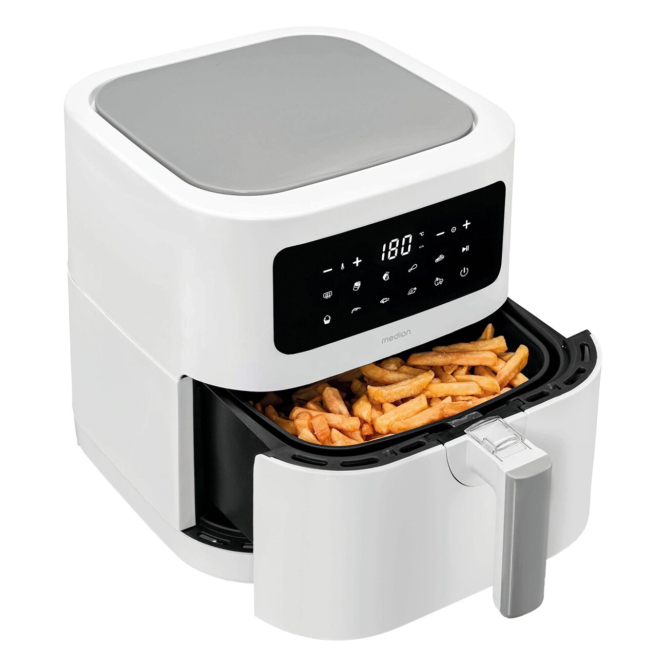 Medion LIFE E40 XL (MD 11740) wei&szlig; Hei&szlig;luftfritteuse - Bild 1