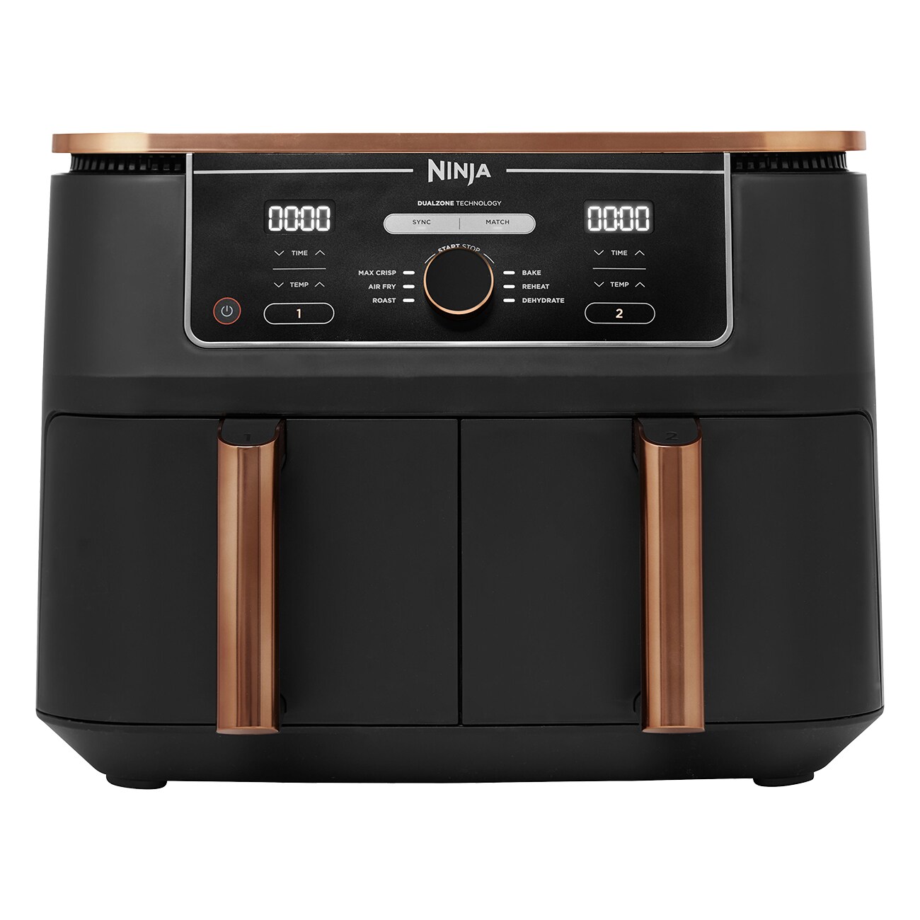 Ninja AF400EUDBCP Foodi Max Dual Zone Bronze Hei&szlig;luftfritteuse - Bild 1