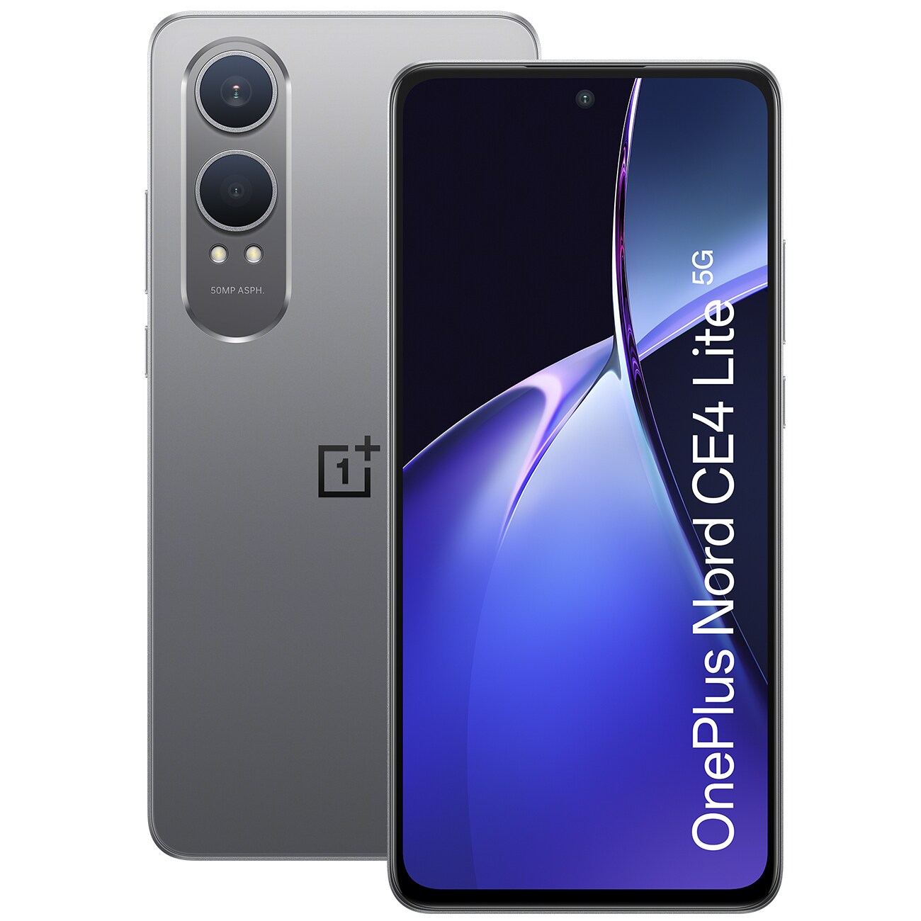 OnePlus Nord CE4 Lite 5G silber Smartphone - Bild 1