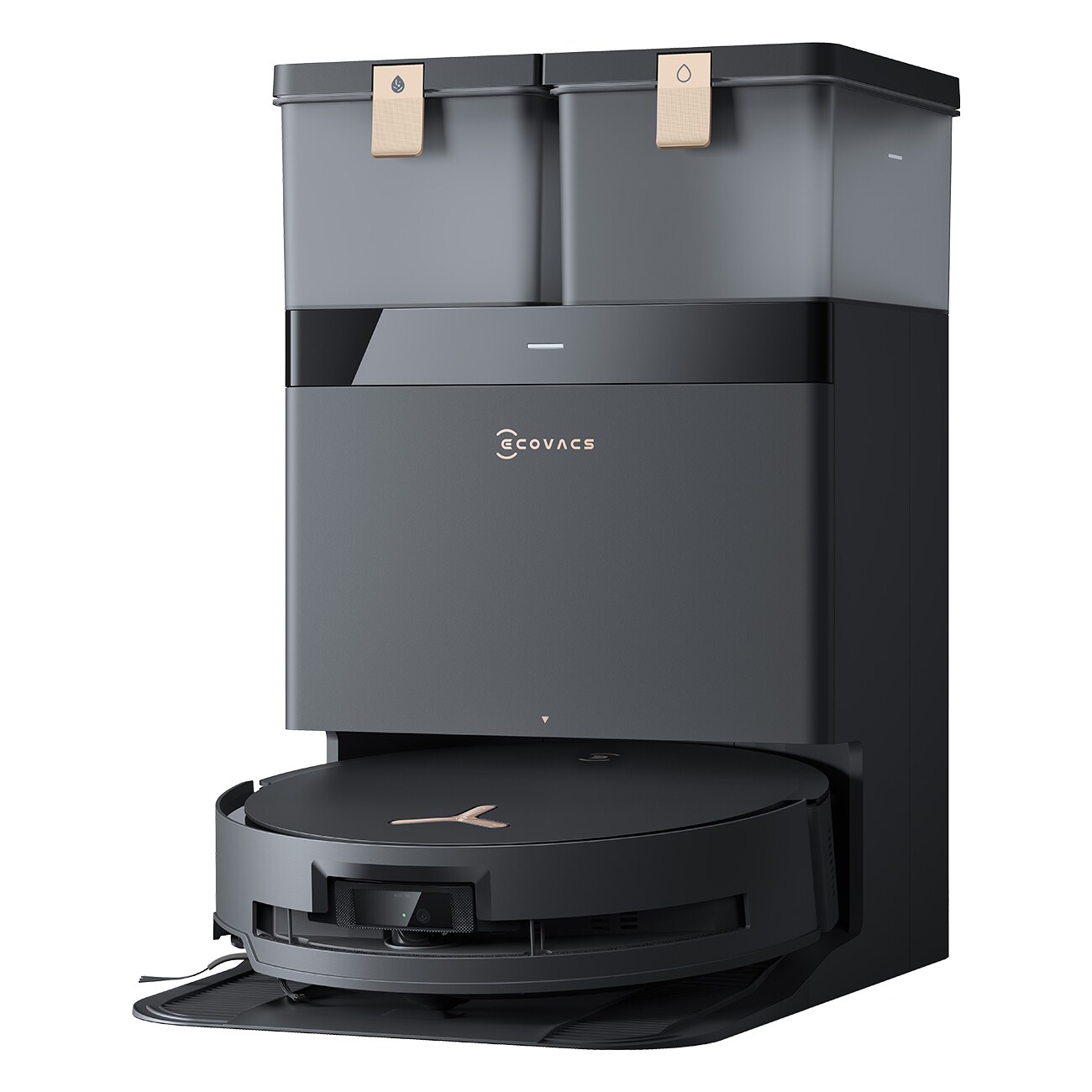 Ecovacs Deebot X8 PRO OMNI schwarz Saugroboter - Bild 1