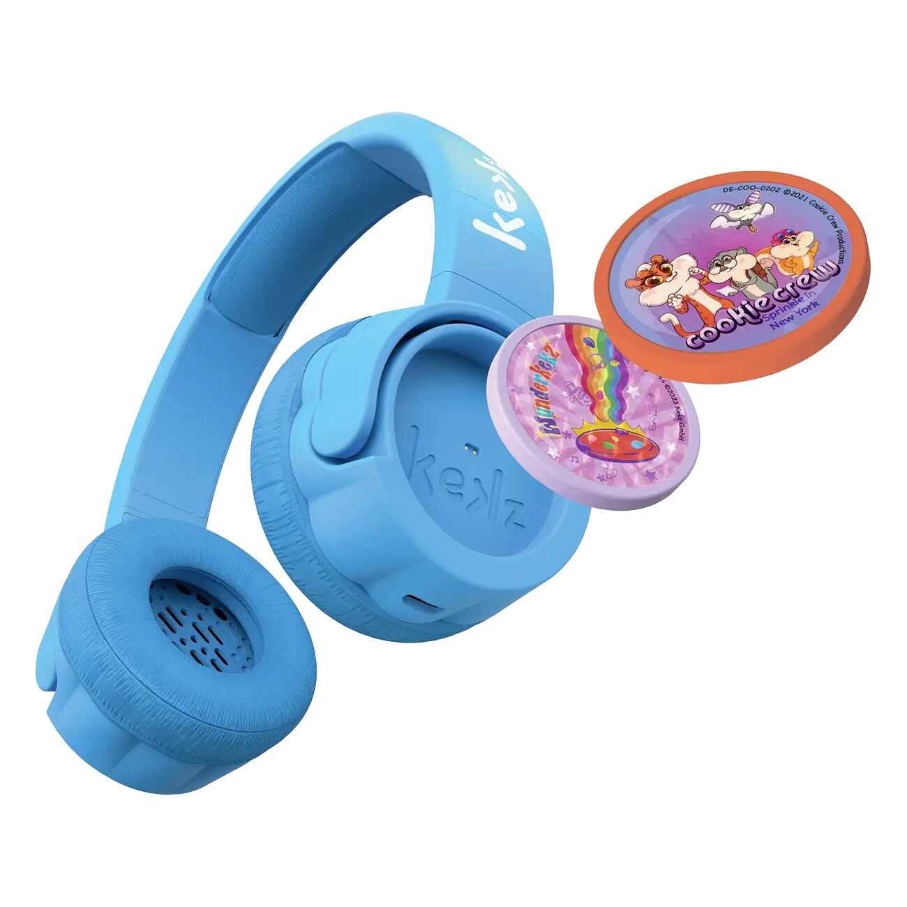 Kekz Kekzh&ouml;rer inkl. Wunderkekz + Cookie Crew rot Kinder-Kopfh&ouml;rer - Bild 1