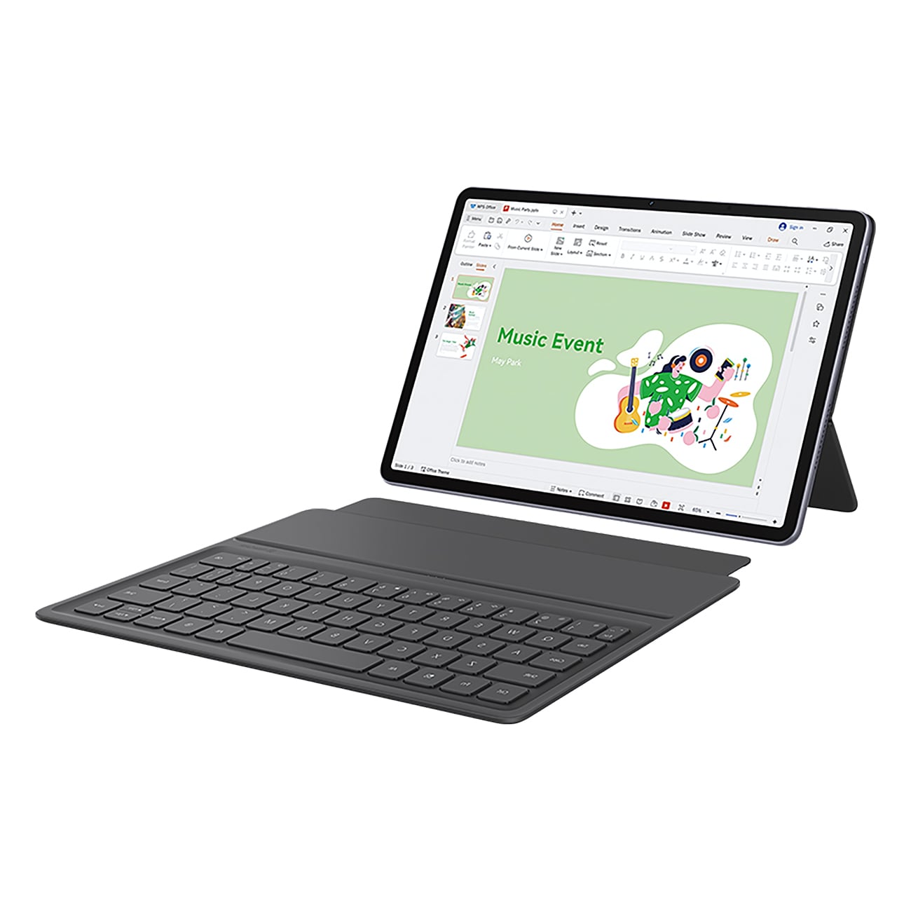 Huawei MatePad 11.5S 8+256 (Tagore-W29GK) inkl. Tastatur grau Tablet - Bild 1