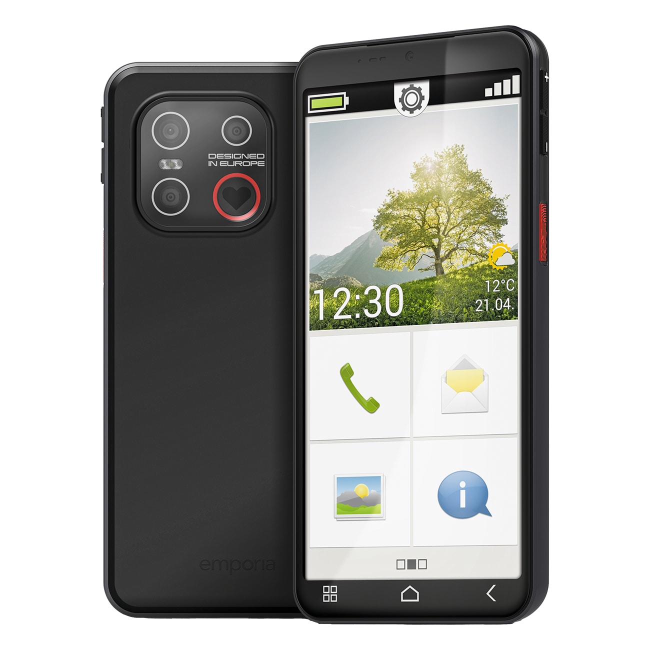 Emporia SMART.7lite schwarz Smartphone - Bild 1