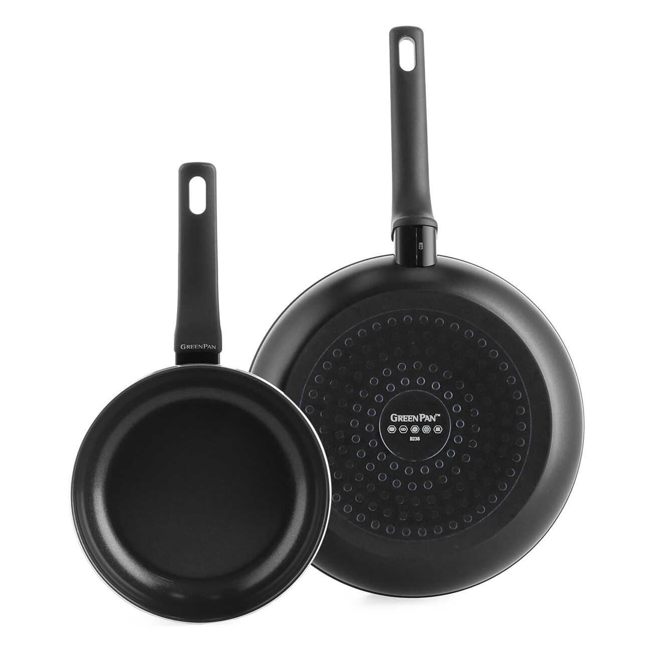 GreenPan Essence (CC009049-001) 20+28cm schwarz Pfannen-Set - Bild 1