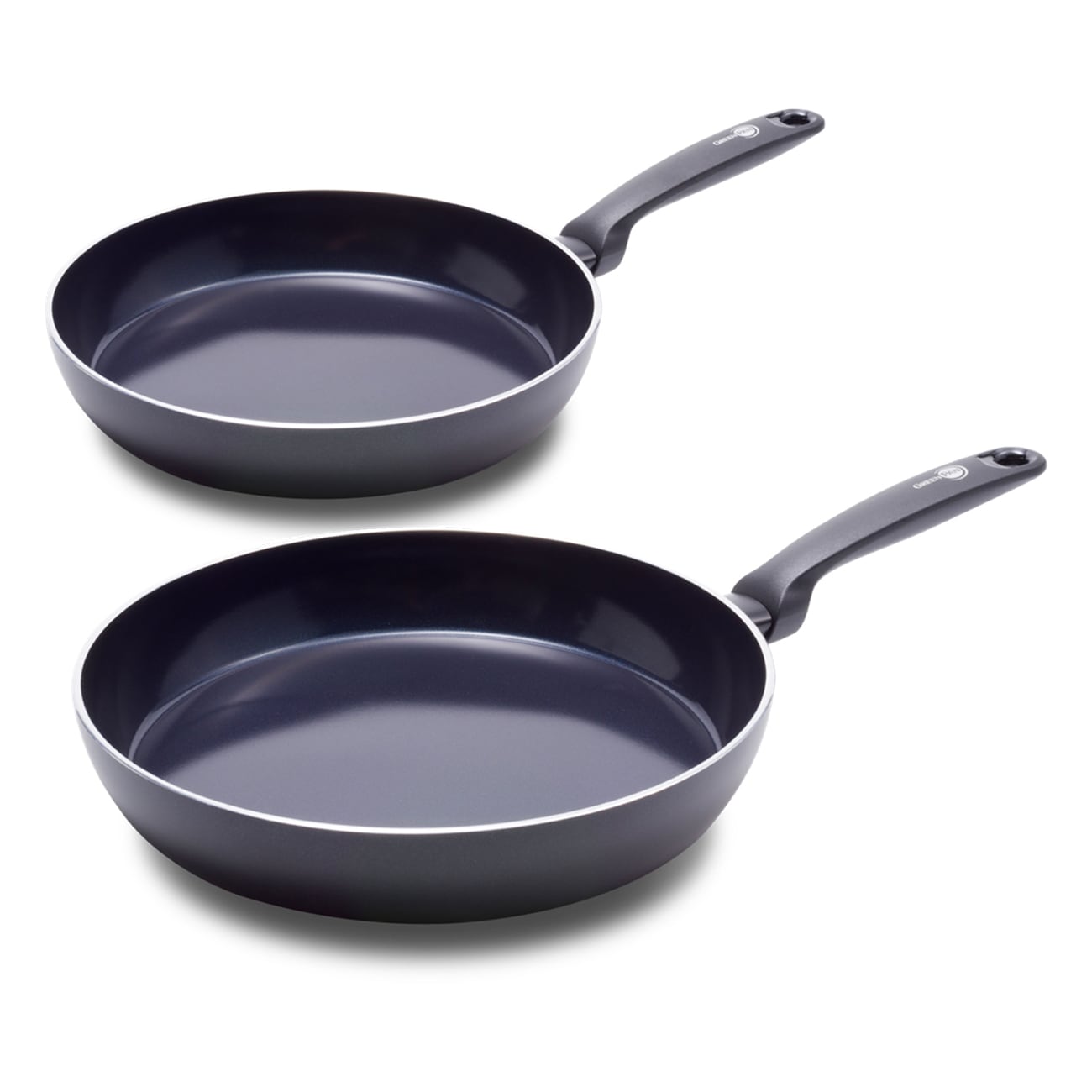 GreenPan Torino (CC001696-001) 24+28cm Set schwarz Pfannen-Set - Bild 1