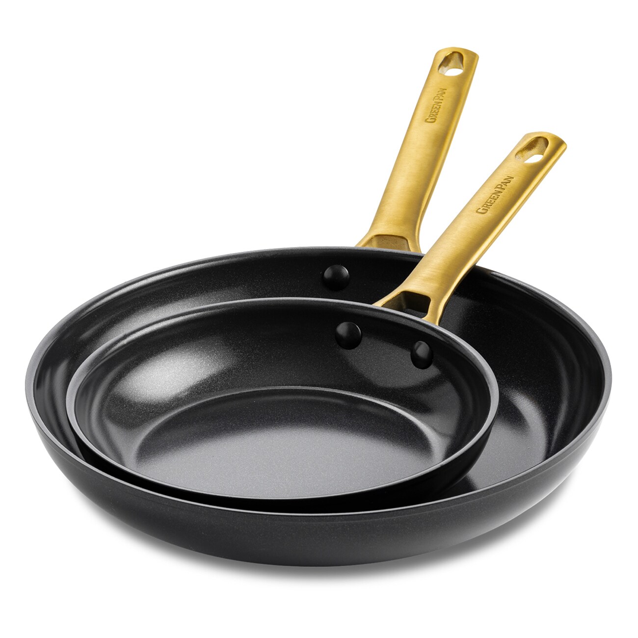 GreenPan Padova Reserve (CC008480-001) 20+26cm Set schwarz Pfannen-Set - Bild 1
