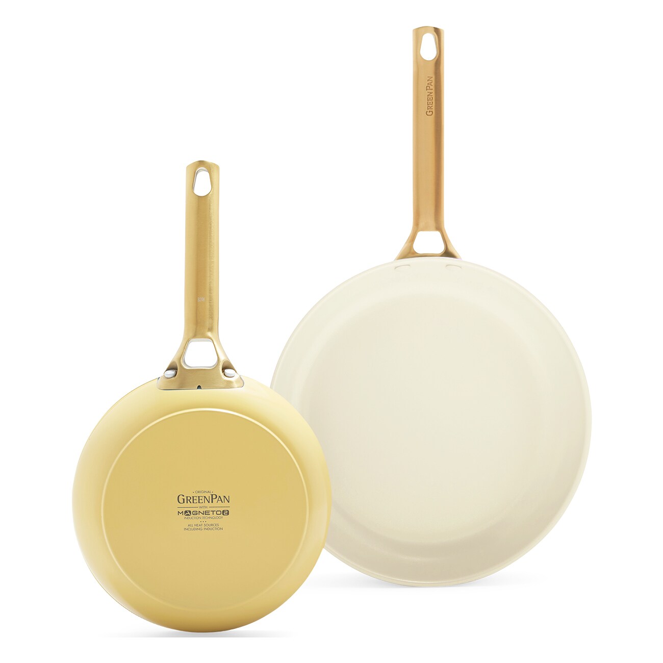 GreenPan Padova Reserve (CC008486-001) 20+26cm Set gelb Pfannen-Set - Bild 1