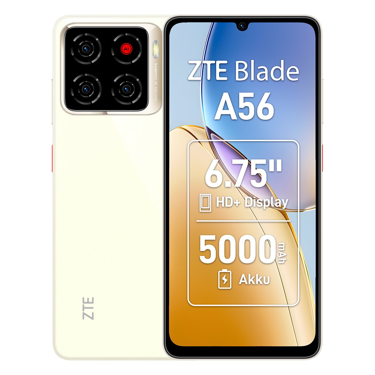 ZTE Blade A56 gold Smartphone - Bild 1
