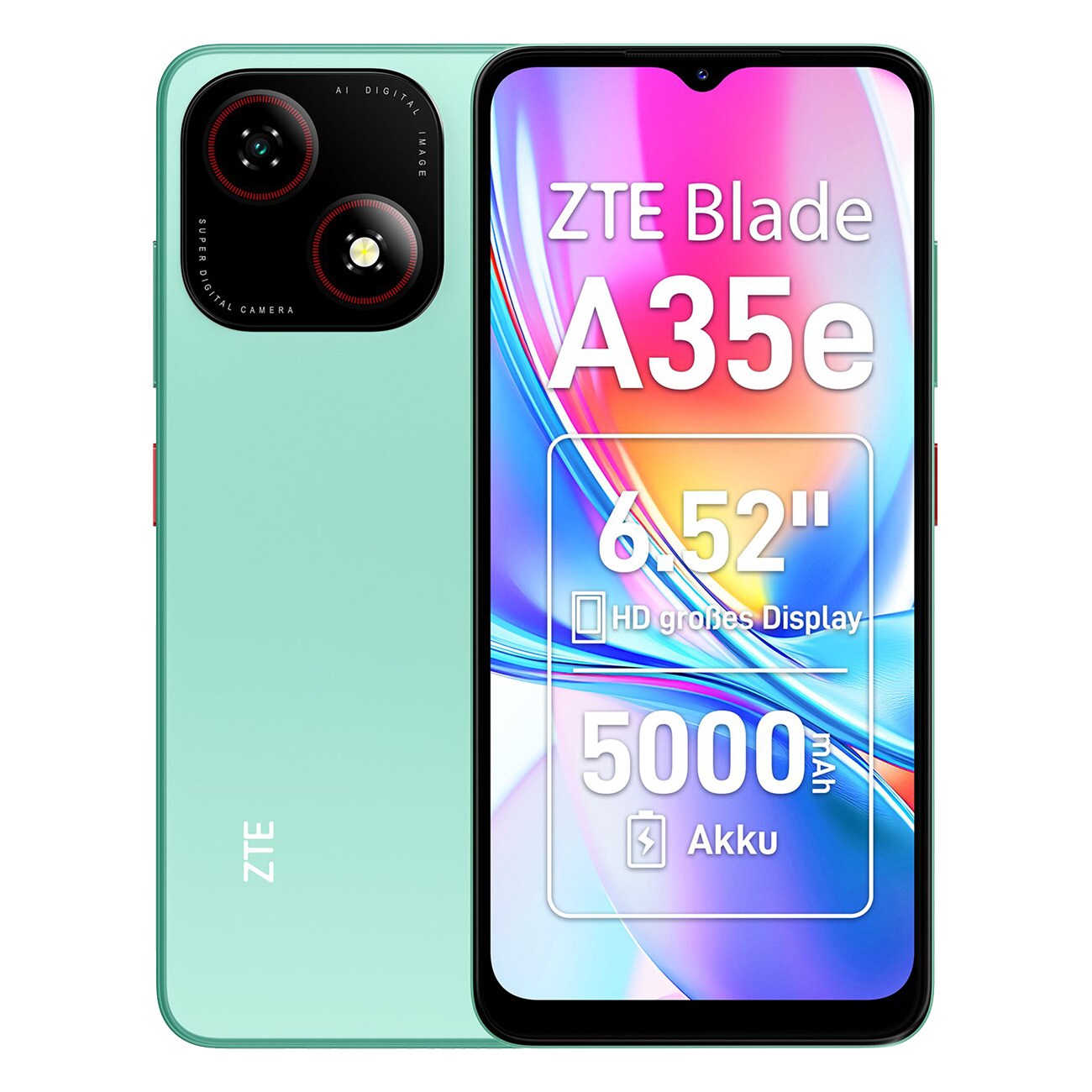 ZTE Blade A35e grau Smartphone - Bild 1