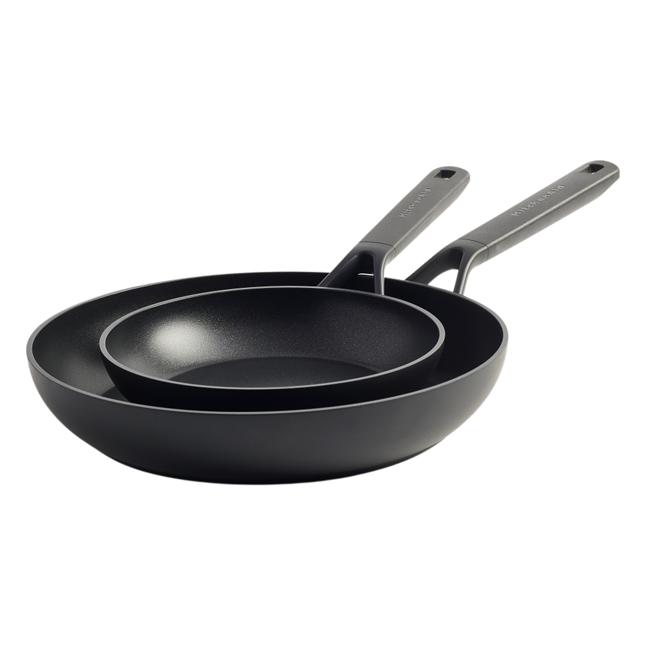 KitchenAid Classic 20+28cm schwarz Pfannen-Set - Bild 1