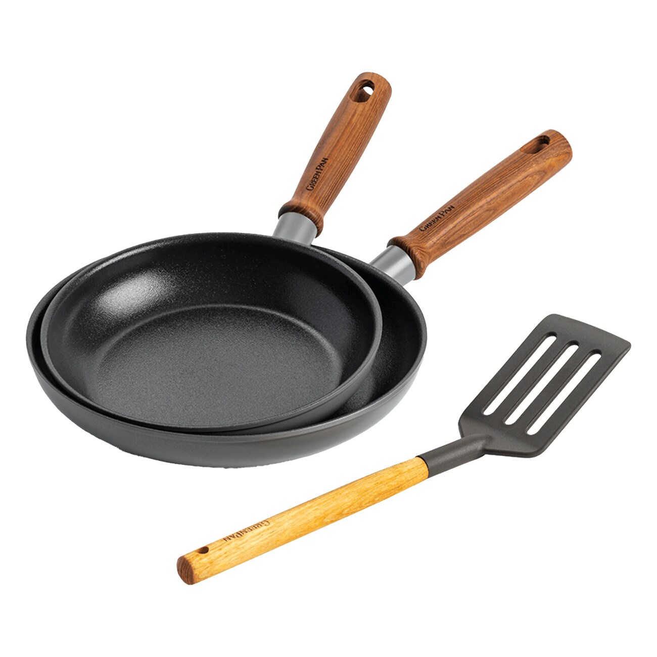 GreenPan MayflowerPro 20+24 cm grau Pfannen-Set - Bild 1