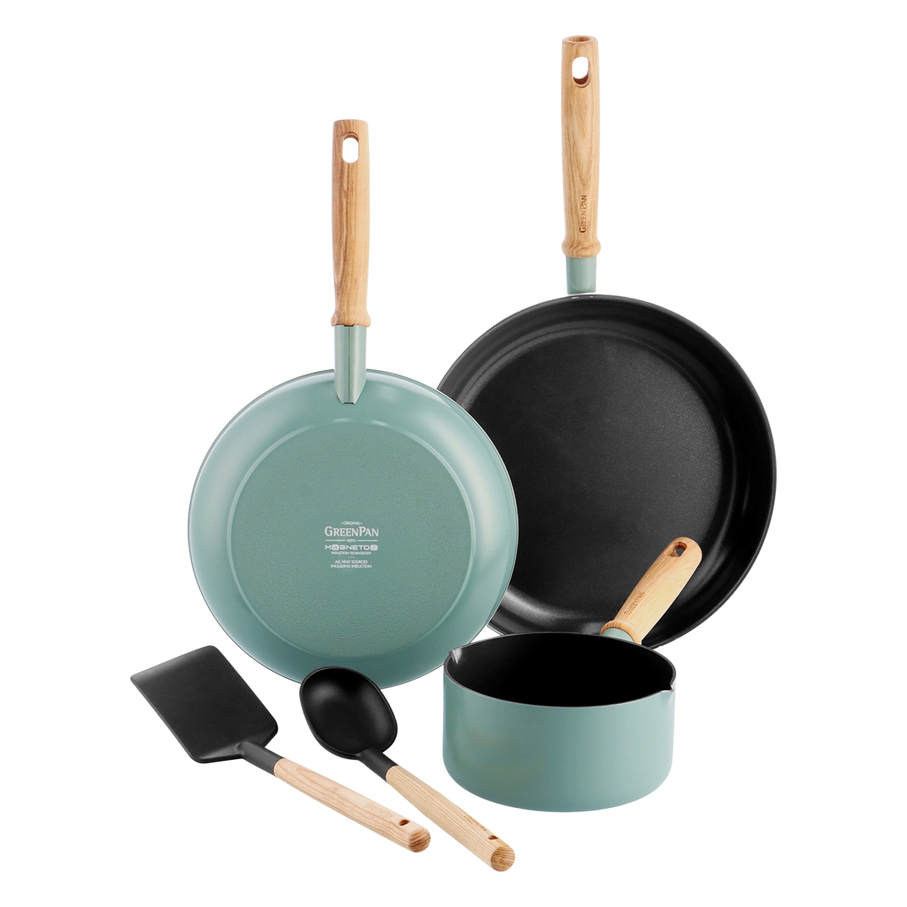 GreenPan Mayflower blau Pfannen-Set - Bild 1