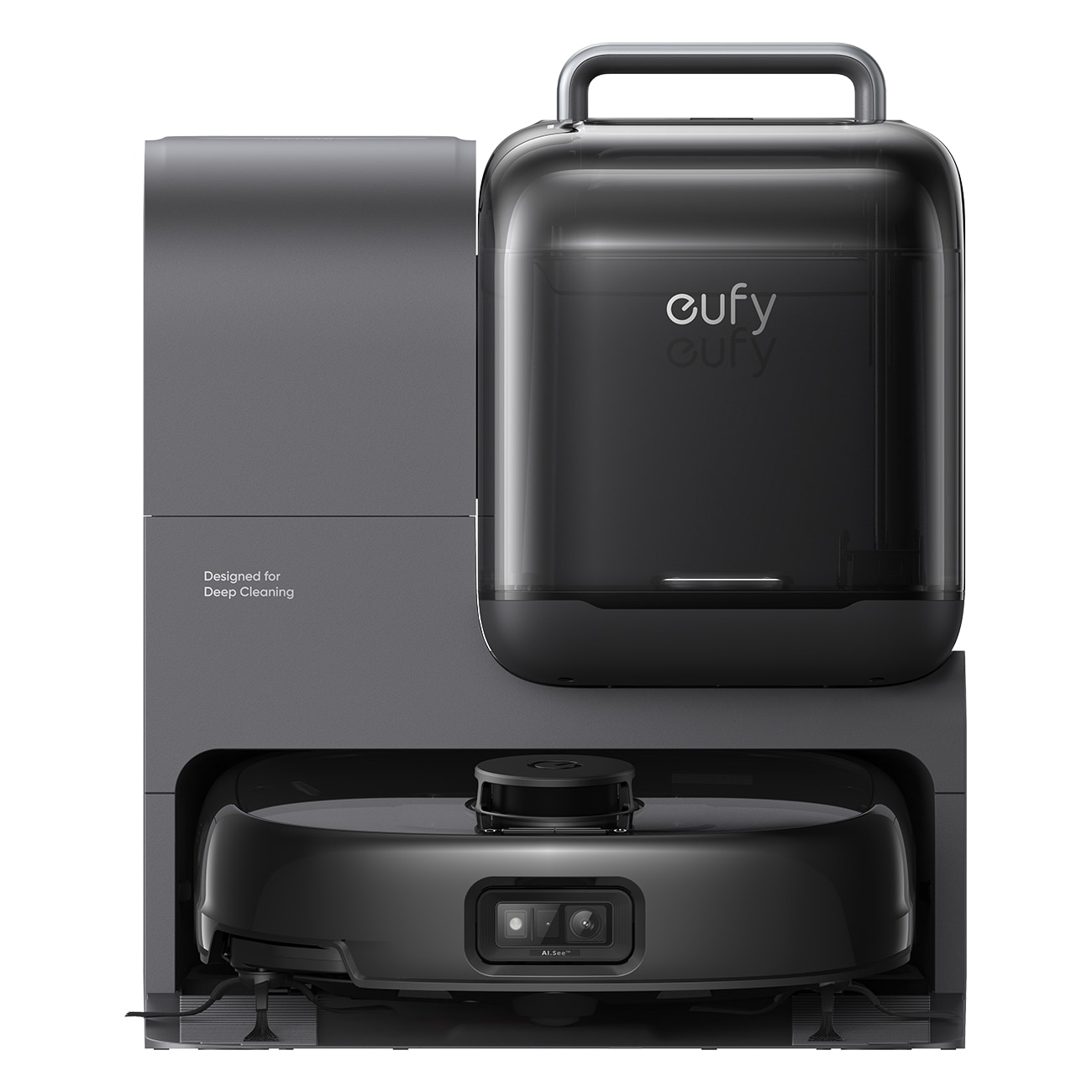 Eufy Omni E28 Saugroboter mit Wischfunktion, 20000 Pa Saugkraft schwarz Saugroboter - Bild 1