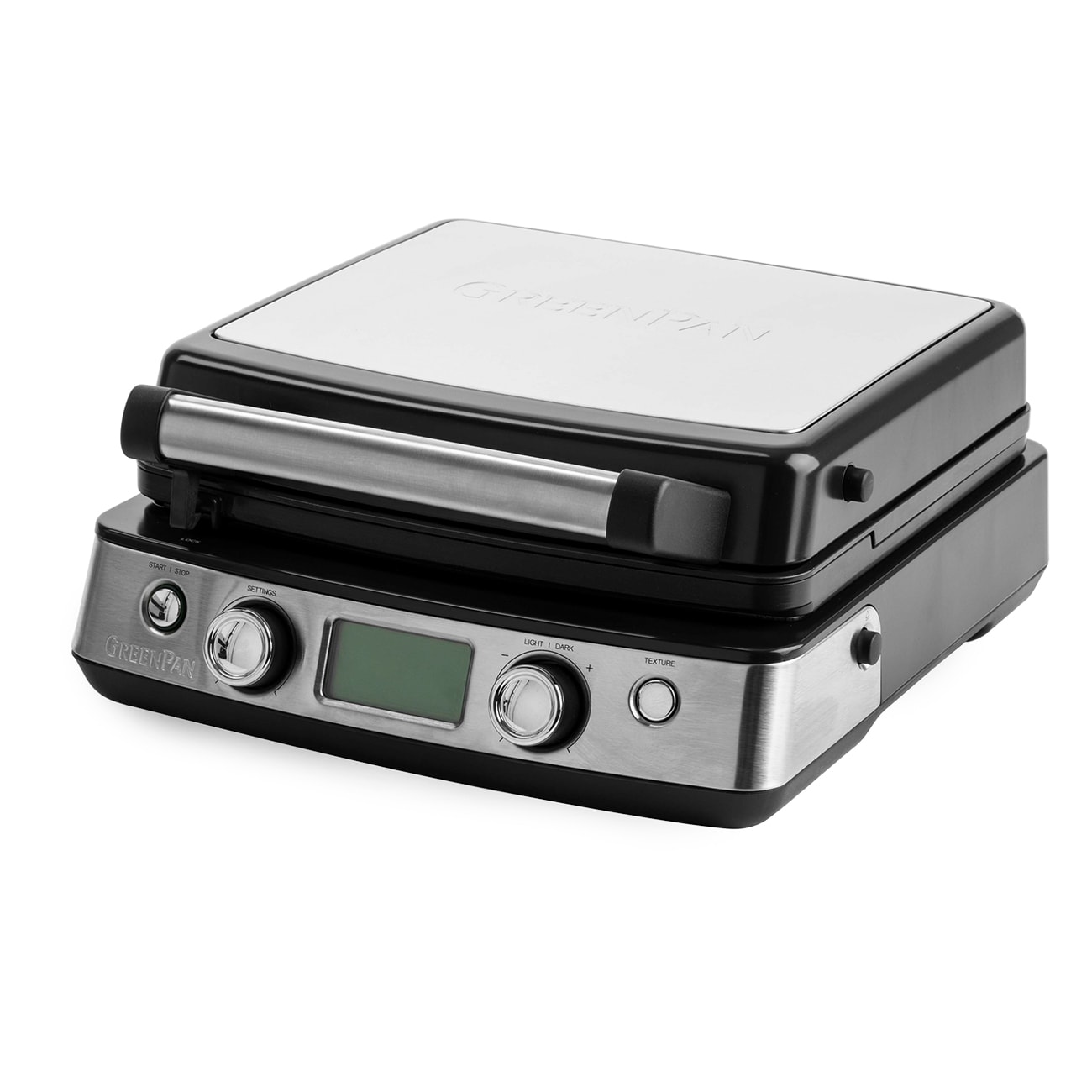 GreenPan Elite (CC006812-001) schwarz Waffeleisen - Bild 1