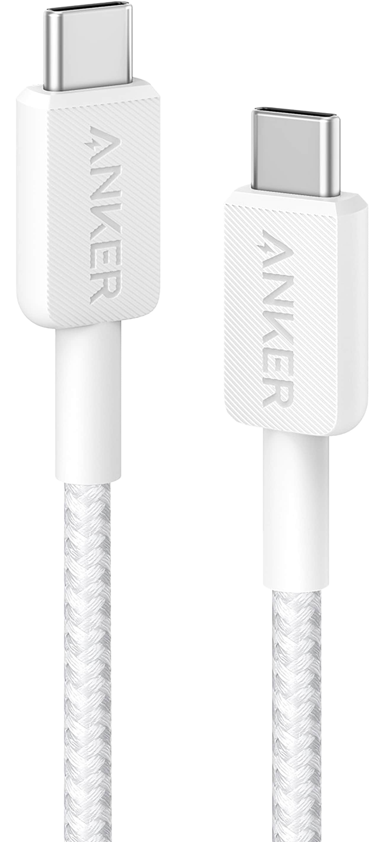 Anker 322 USB-C to USB-C wei&szlig; Ladekabel - Bild 1
