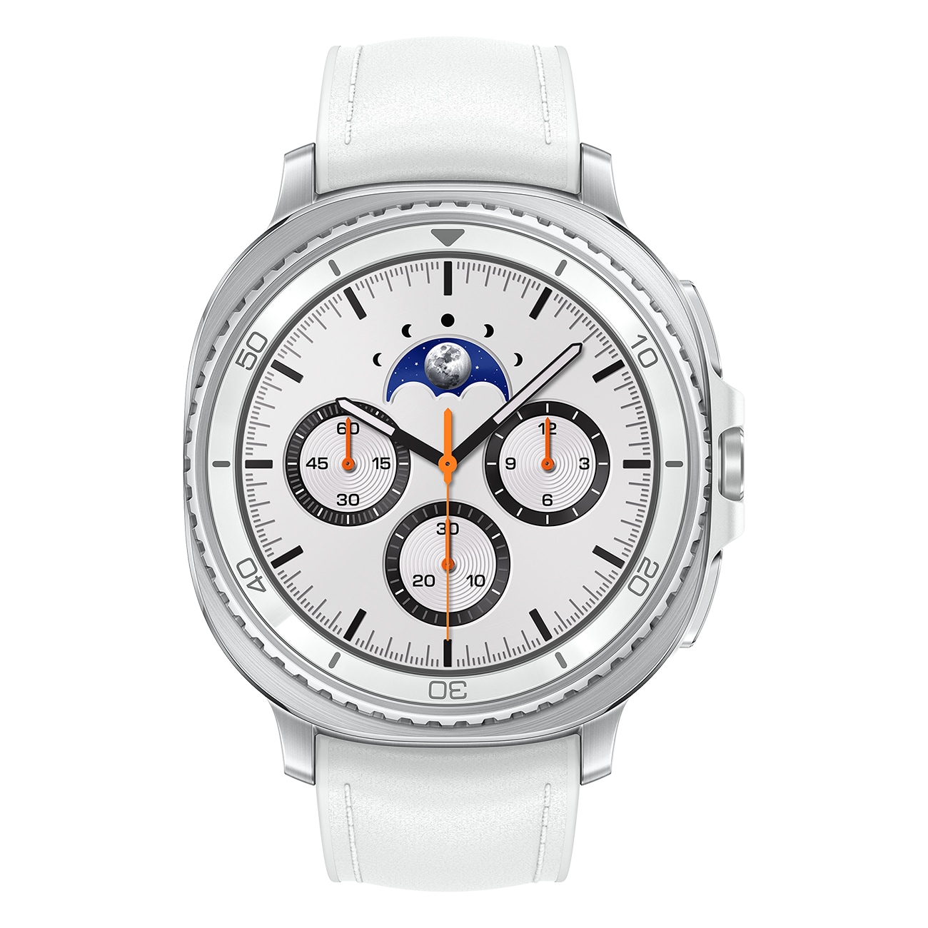 Samsung Galaxy Watch8 Classic 46mm BT wei&szlig; Smartwatch - Bild 1