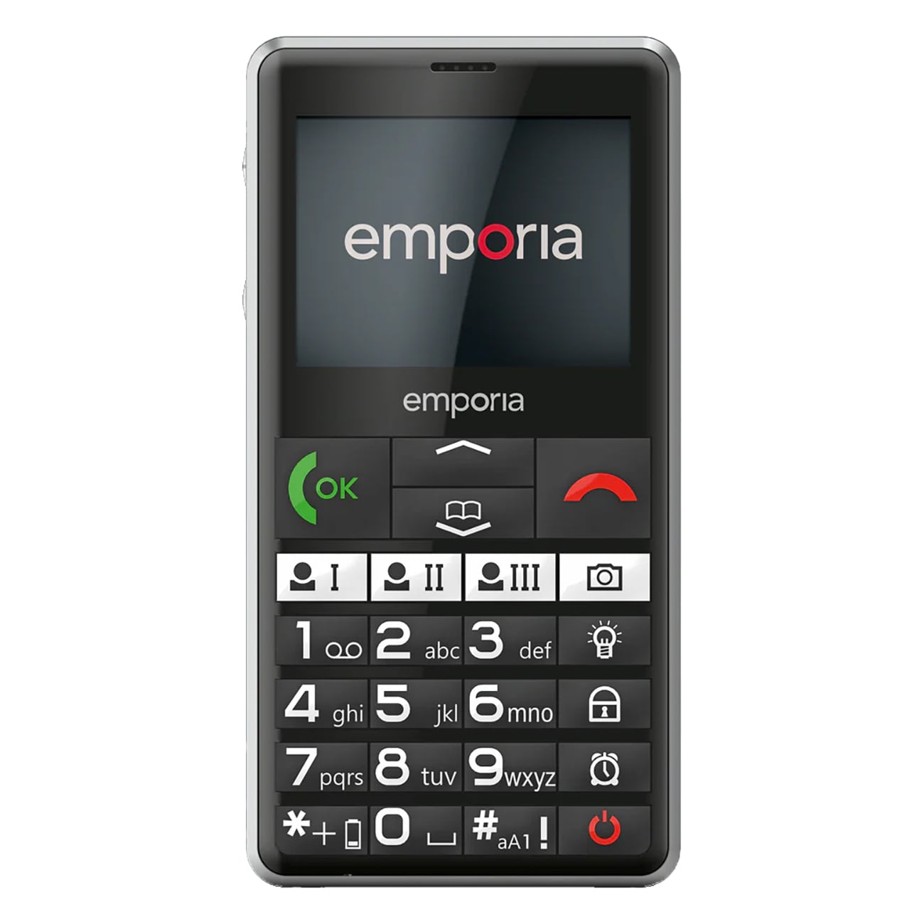 Emporia PURE-LTE (2025) schwarz Senioren-Telefon - Bild 1