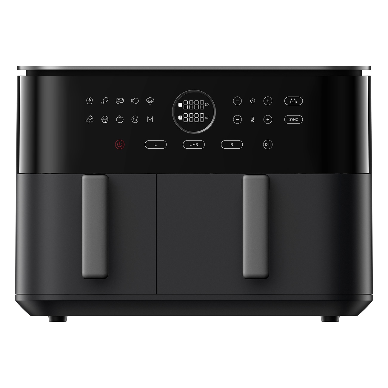 Xiaomi Dual Zone Air Fryer (BHR07SGEU) schwarz Hei&szlig;luftfritteuse - Bild 1
